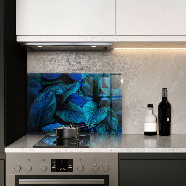 Üveg vágódeszka Dzsungel növényzet levelei