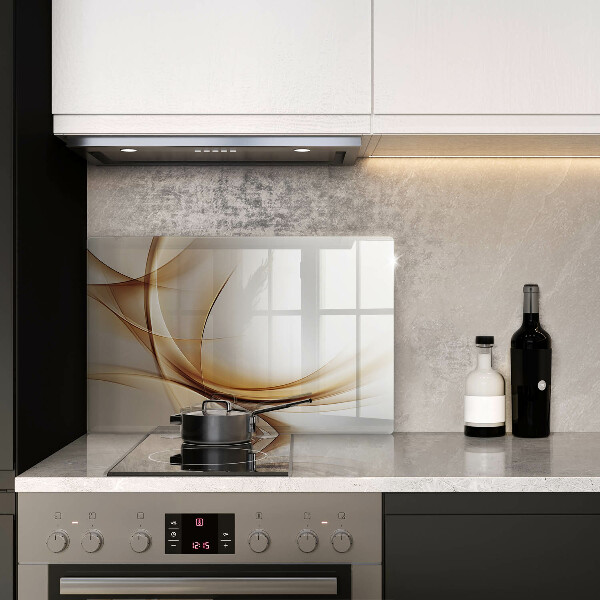 Üveg vágódeszka Absztrakt formák