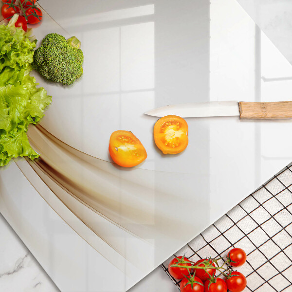 Üveg vágódeszka Absztrakt formák