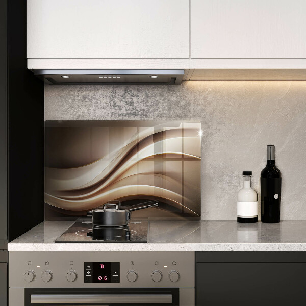 Üveg vágódeszka Absztrakciós finom vonalak