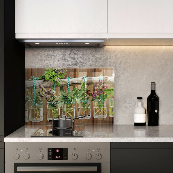 Üveg vágódeszka Gyógynövények évjárat