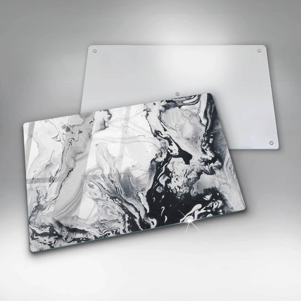 Üveg vágódeszka Tinta absztrakció