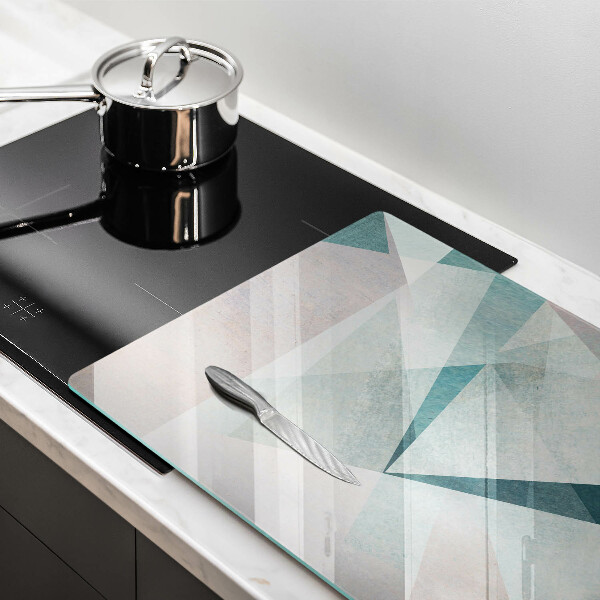 Üveg vágódeszka Éles absztrakció