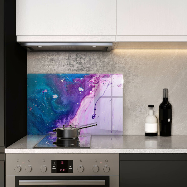 Üveg vágódeszka Absztrakciós tinták