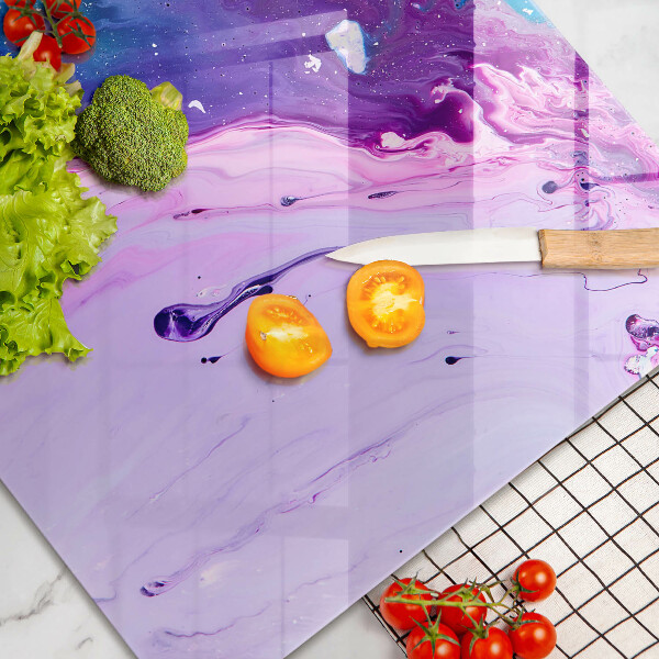 Üveg vágódeszka Absztrakciós tinták