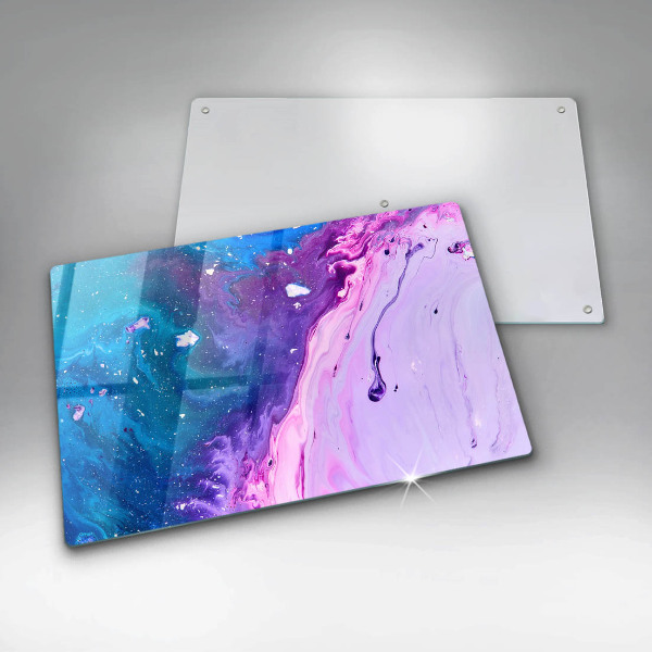 Üveg vágódeszka Absztrakciós tinták