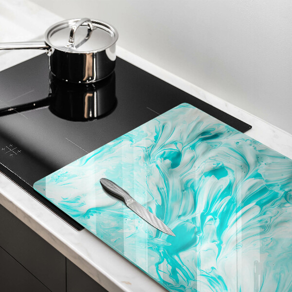 Üveg vágódeszka Absztrakciós festékek