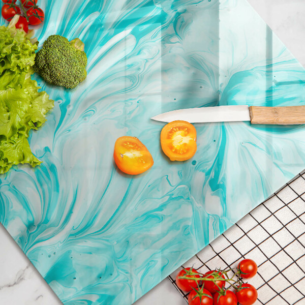 Üveg vágódeszka Absztrakciós festékek