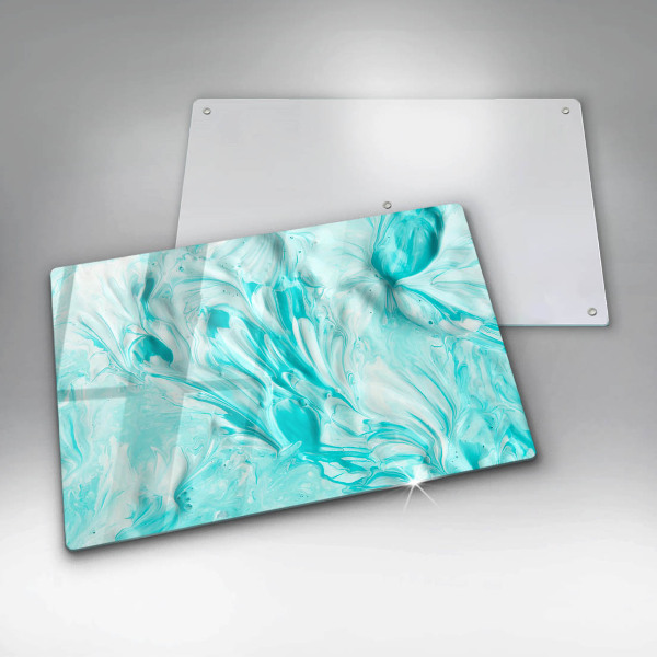 Üveg vágódeszka Absztrakciós festékek