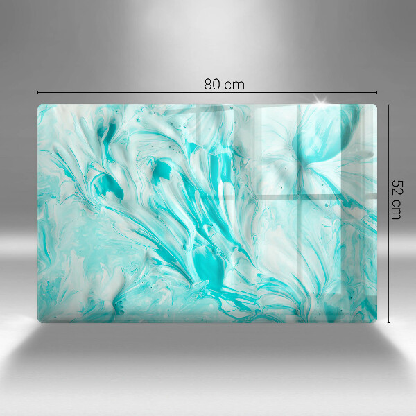 Üveg vágódeszka Absztrakciós festékek