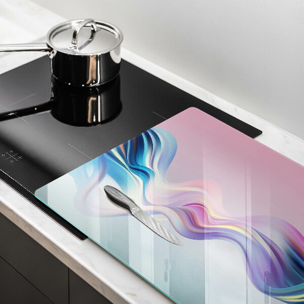 Üveg vágódeszka Pasztell absztrakció