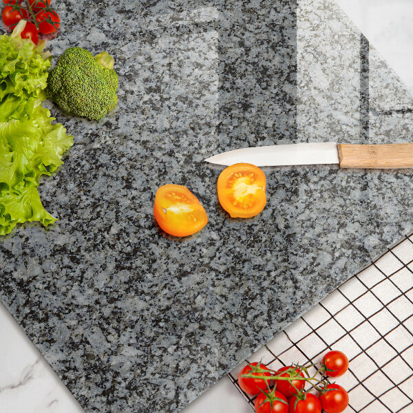 Üveg vágódeszka Kő textúra