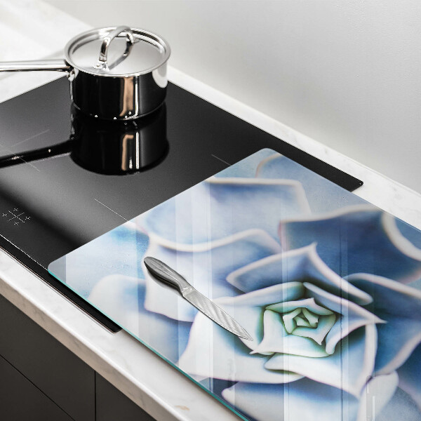 Üveg vágódeszka Virágos növény