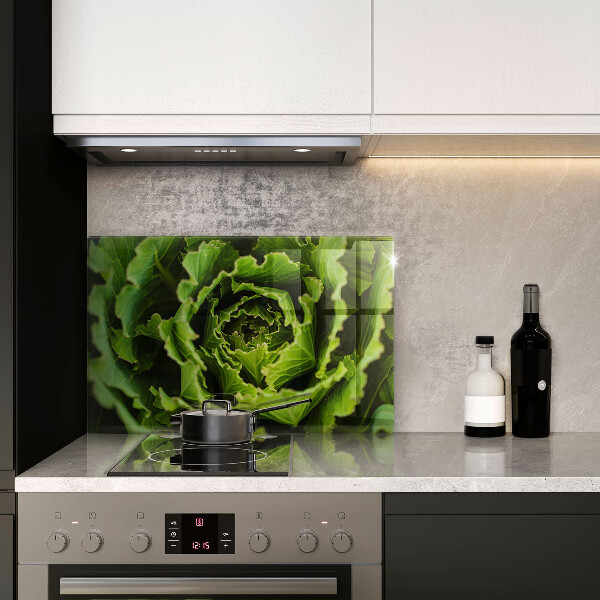 Üveg vágódeszka Salátalevél evés