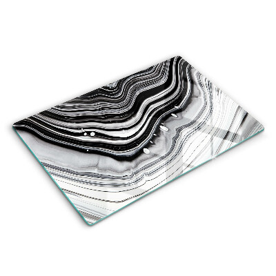 Üveg vágódeszka Tinta absztrakció