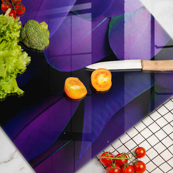 Üveg vágódeszka Neon tollak