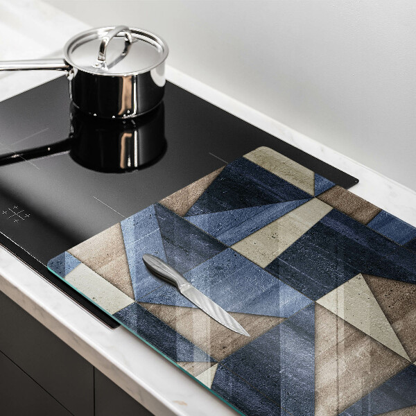 Üveg vágódeszka Geometriai absztrakció