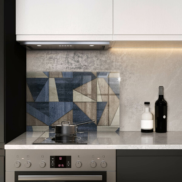 Üveg vágódeszka Geometriai absztrakció