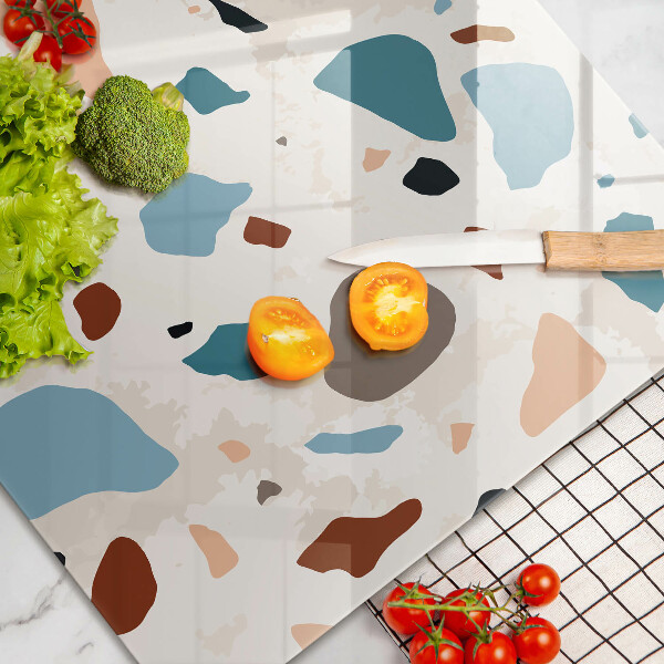 Üveg vágódeszka Dekoratív kőedény