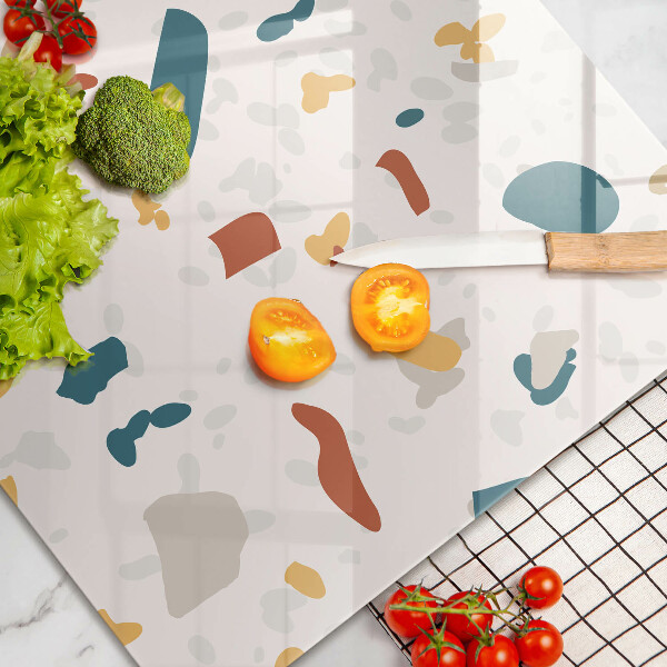 Üveg vágódeszka Dekoratív kőedény