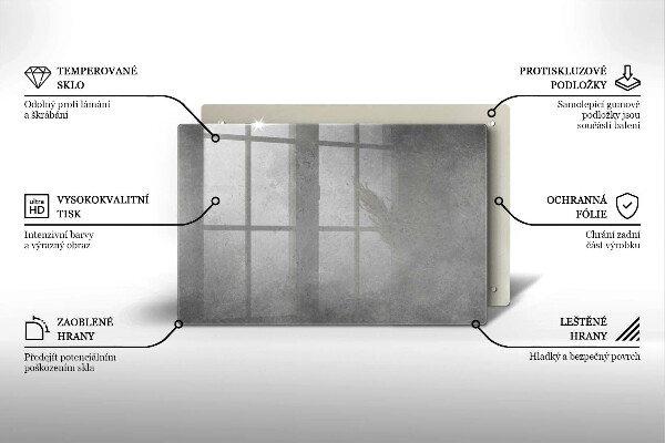 Üveg vágódeszka Beton textúra háttér