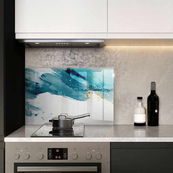 Üveg vágódeszka Kék foltok