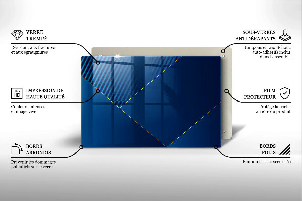 Üveg vágódeszka Modern háttér