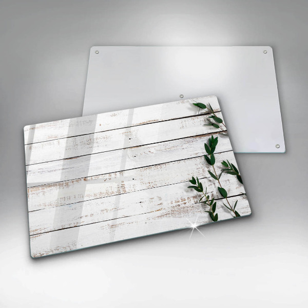 Üveg vágódeszka Régi táblák és levelek