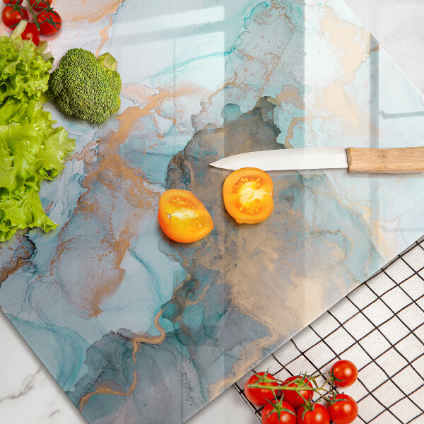 Üveg vágódeszka Márvány absztrakció