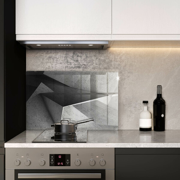 Üveg vágódeszka Konkrét absztrakció