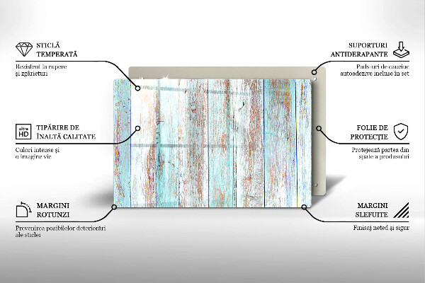 Üveg vágódeszka Régi vintage táblák