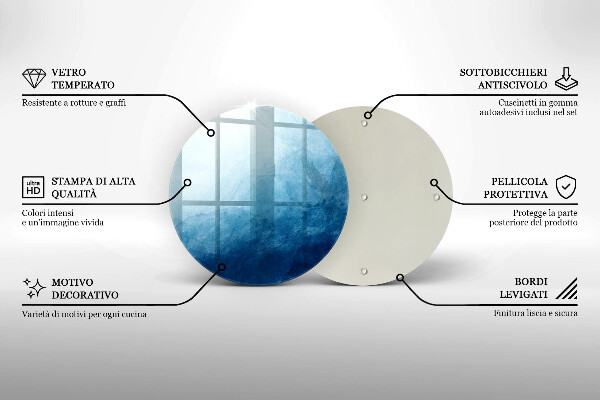 Üveg vágódeszka Absztrakt háttér