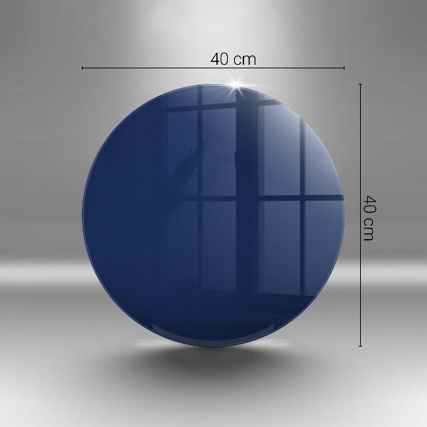 Üveg vágódeszka Kék szín