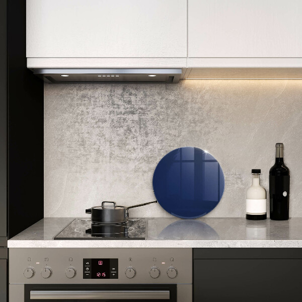 Üveg vágódeszka Kék szín