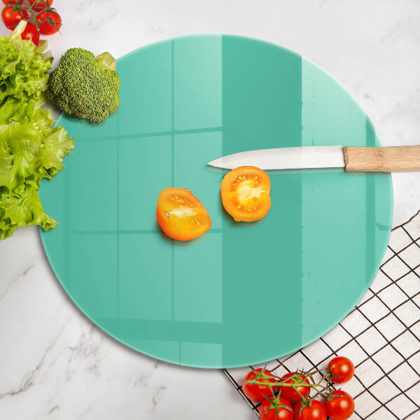 Üveg vágódeszka Zöld szín
