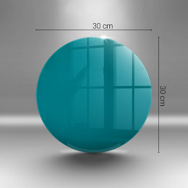 Üveg vágódeszka Türkiz