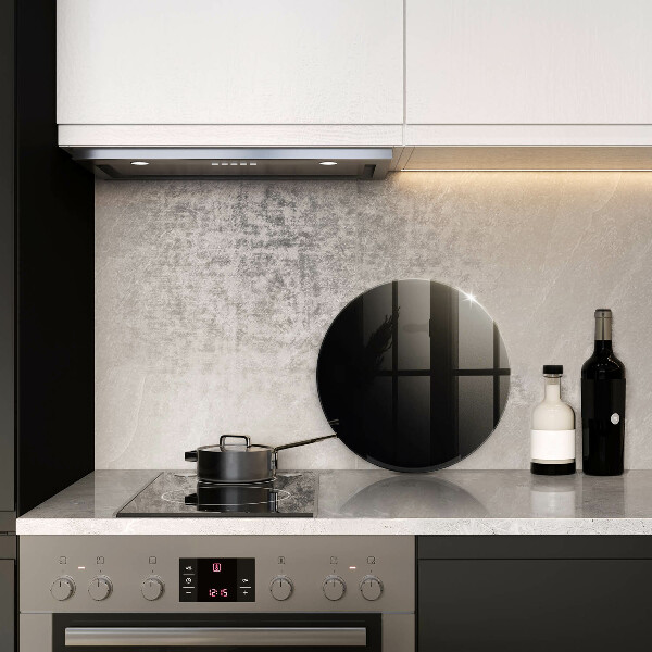 Üveg vágódeszka Fekete szín