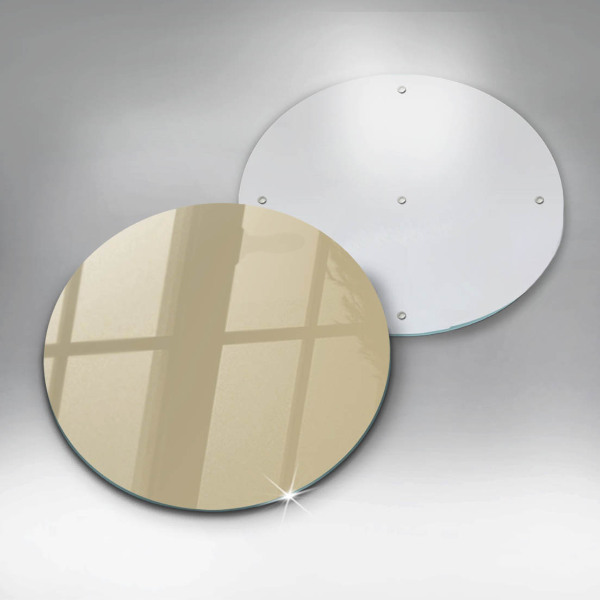 Üveg vágódeszka Bézs színű