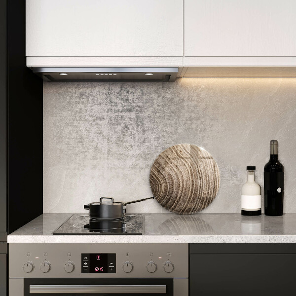 Üveg vágódeszka Fa gyűrűk