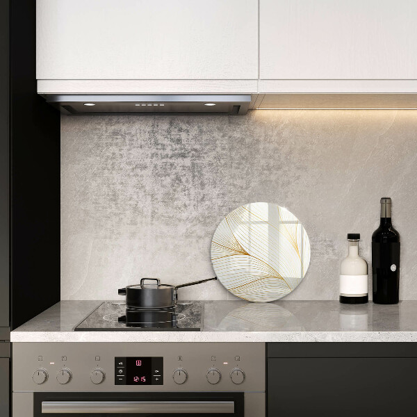 Üveg vágódeszka Modern vonalak minta