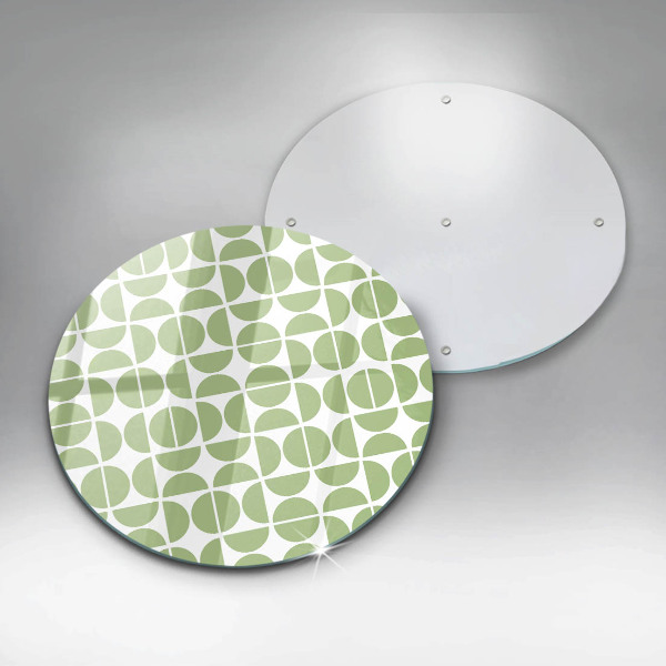 Üveg vágódeszka Boho formák mintája