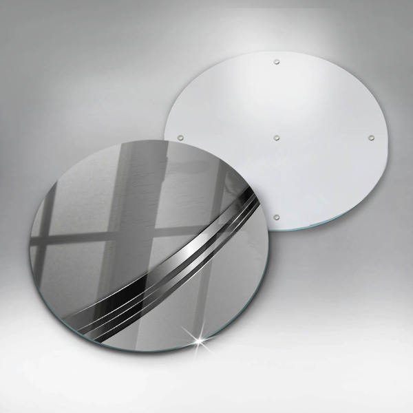 Üveg vágódeszka Fém absztrakció