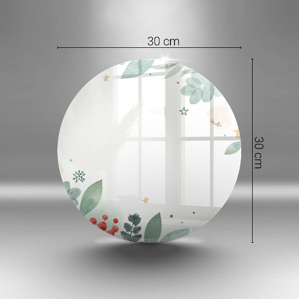 Üveg vágódeszka Akvarell levelek