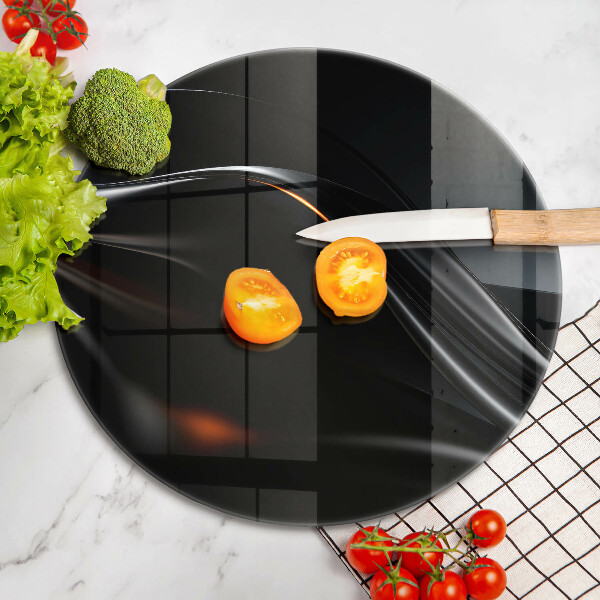 Üveg vágódeszka Absztrakt 3D-s tervezés