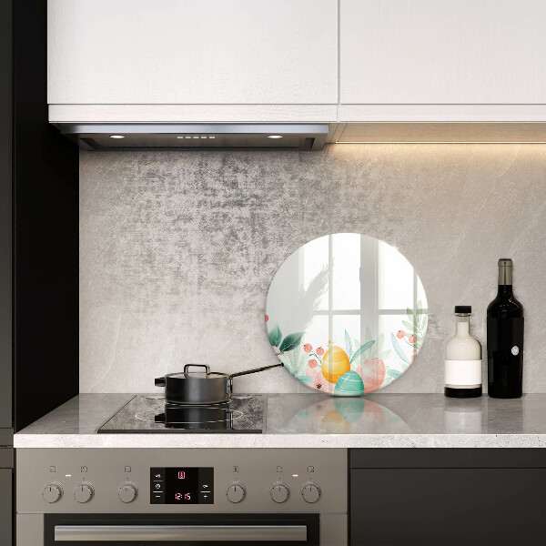 Üveg vágódeszka húsvéti tojás