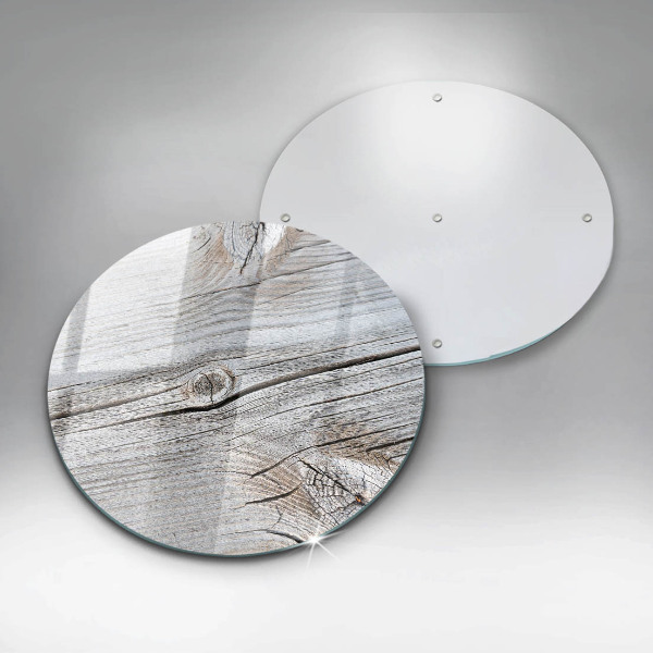 Üveg vágódeszka Világos fa szerkezet