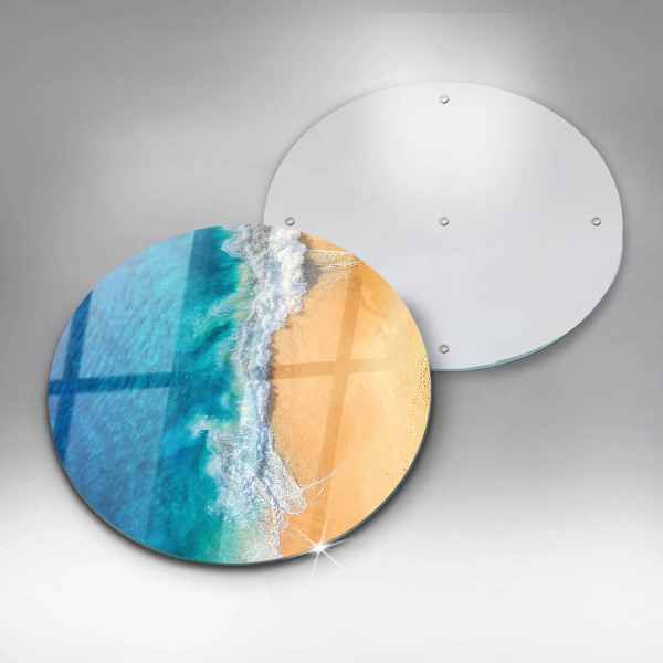 Üveg vágódeszka Strand és tenger