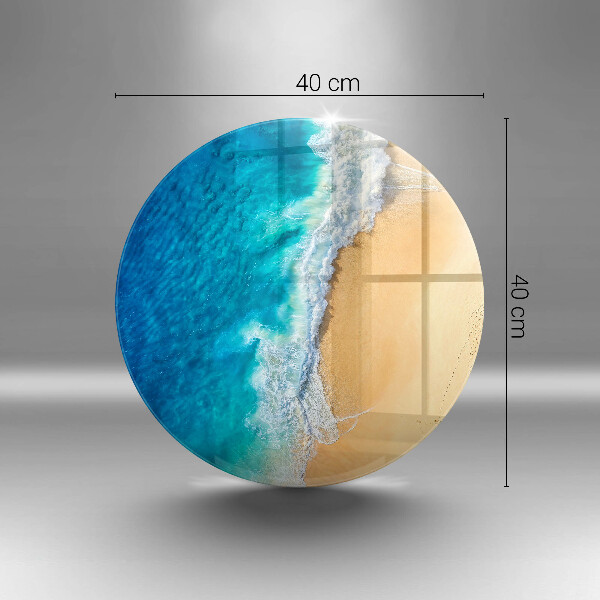 Üveg vágódeszka Strand és tenger