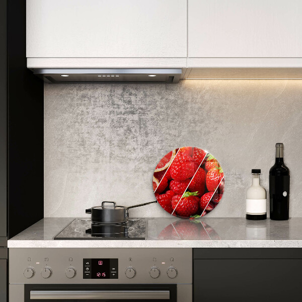 Üveg vágódeszka Színes gyümölcsök