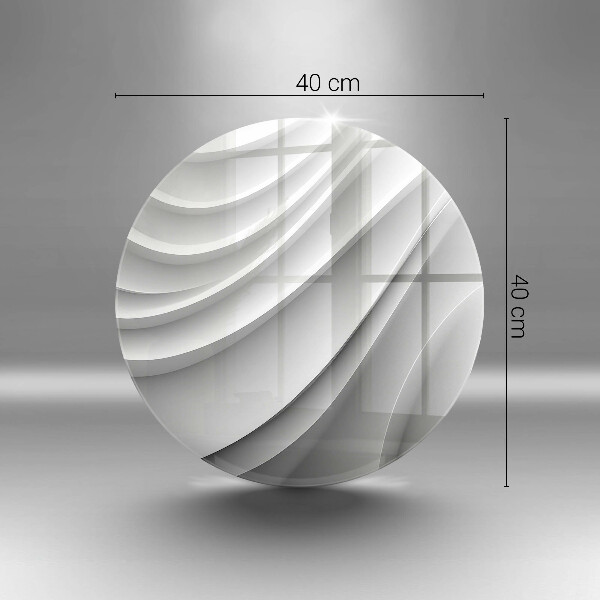 Üveg vágódeszka Geometriai vonalak